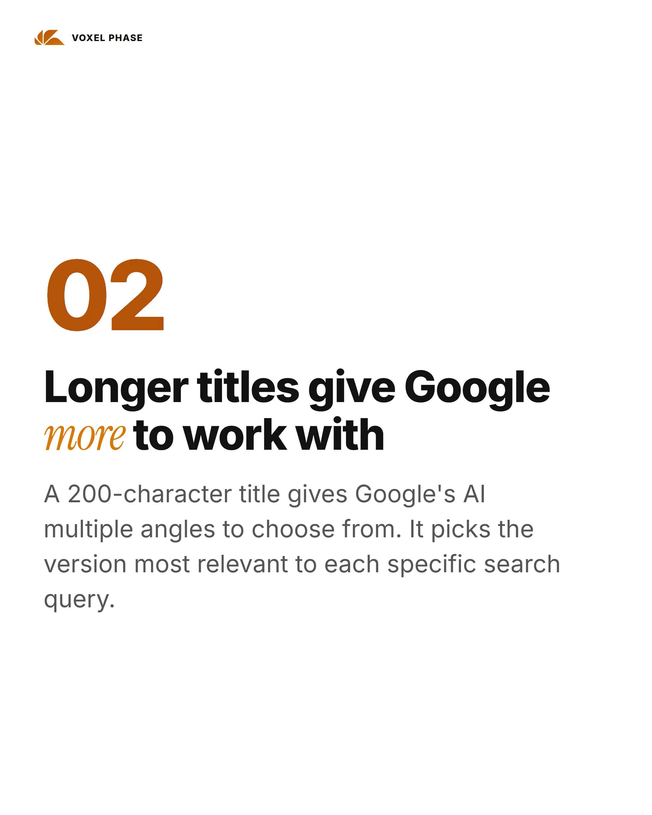 The 60-Character Title Myth Is Dead: slide 3 of 7
