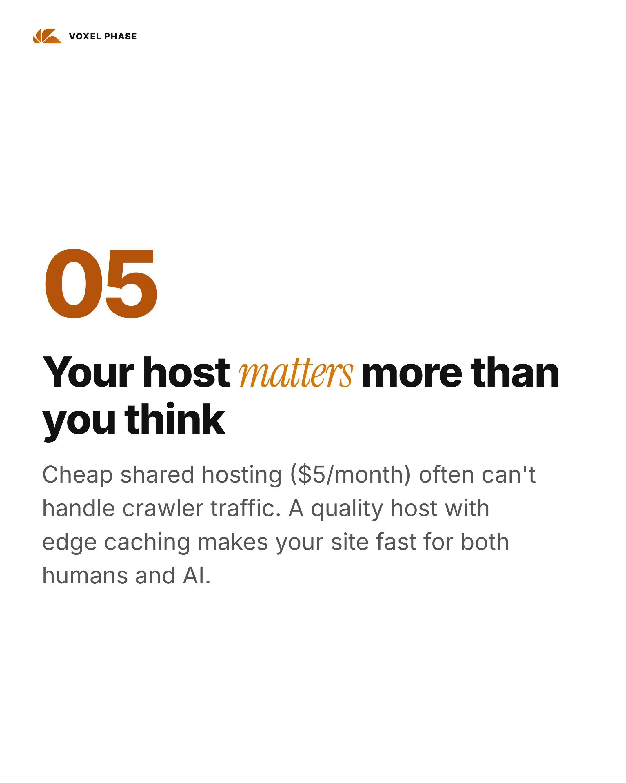 AI Search Engines Ignore Slow Websites: slide 6 of 7