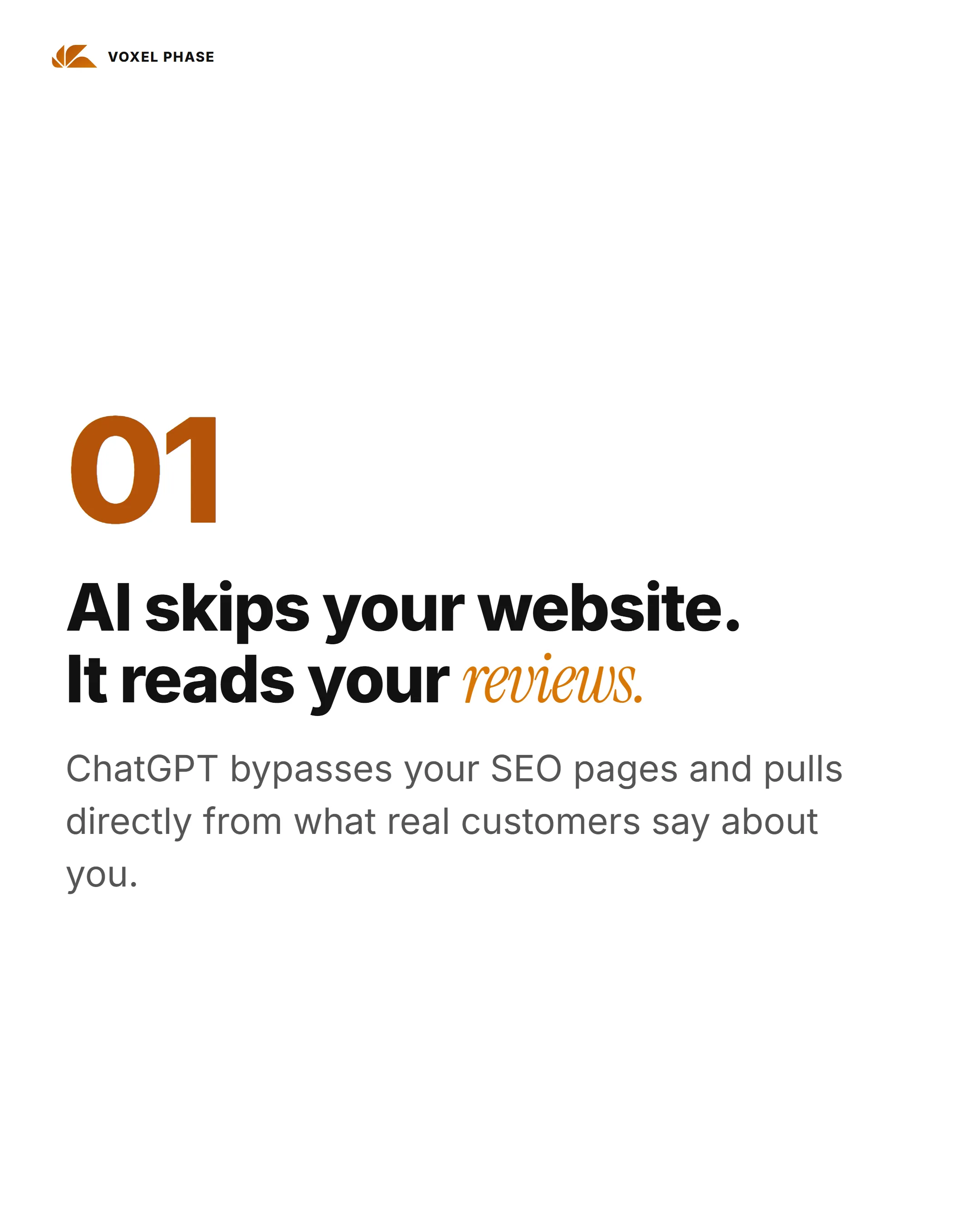 ChatGPT Is Reading Your Bad Reviews: slide 2 of 7