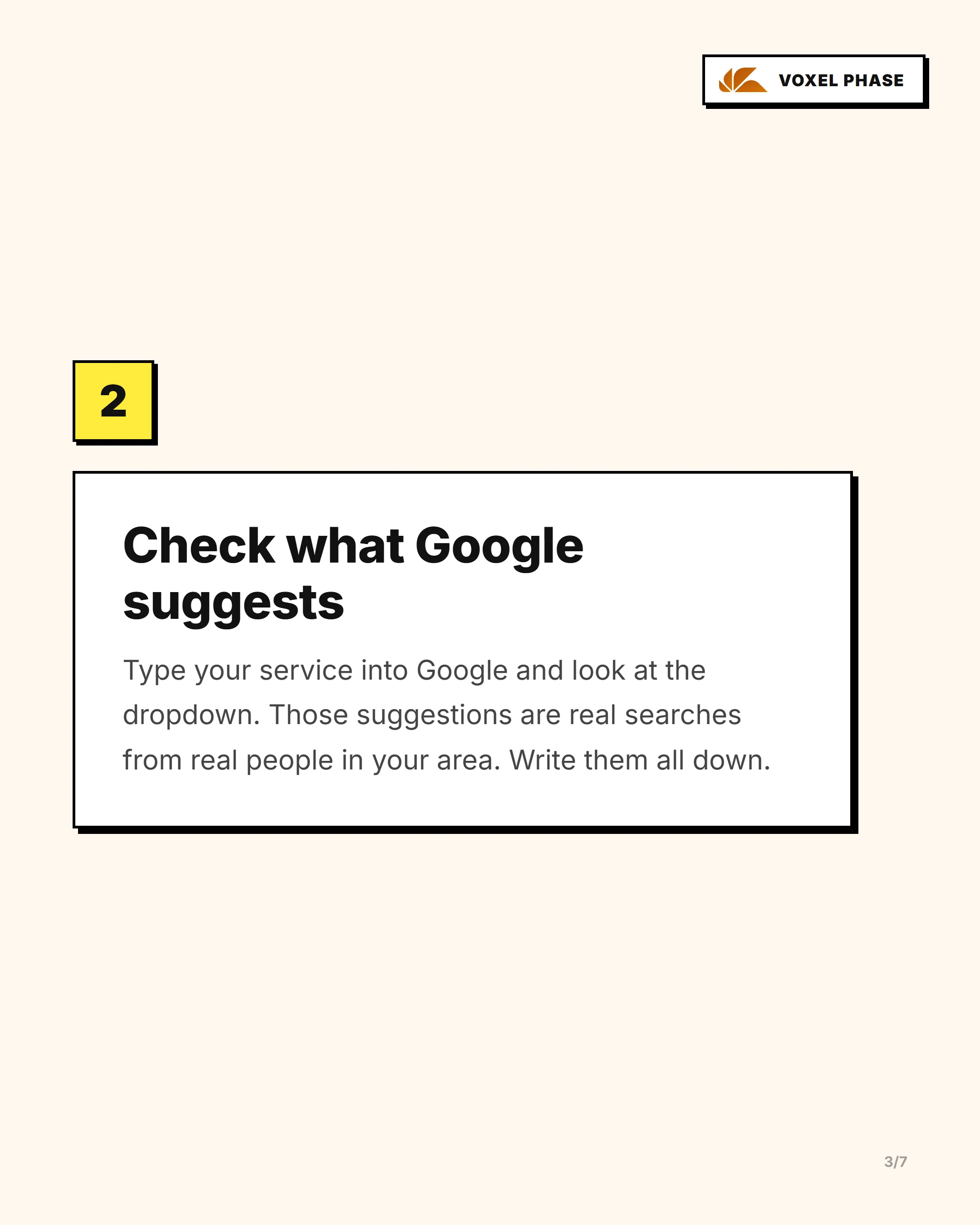 Find the Exact Words Your Customers Google: slide 3 of 6