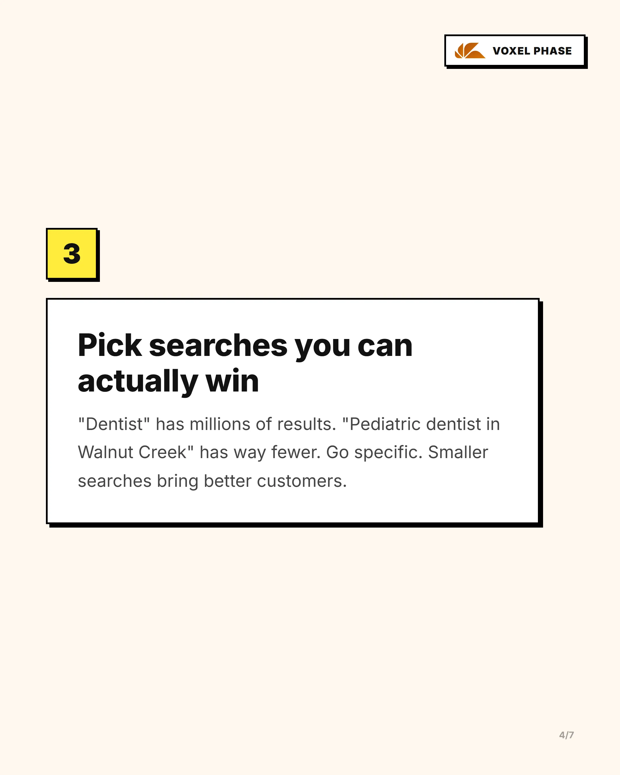 Find the Exact Words Your Customers Google: slide 4 of 6